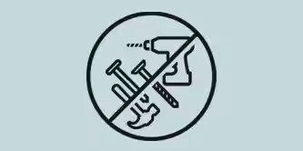 Command™ Hooks and Strips do not require any tools to put up or remove
